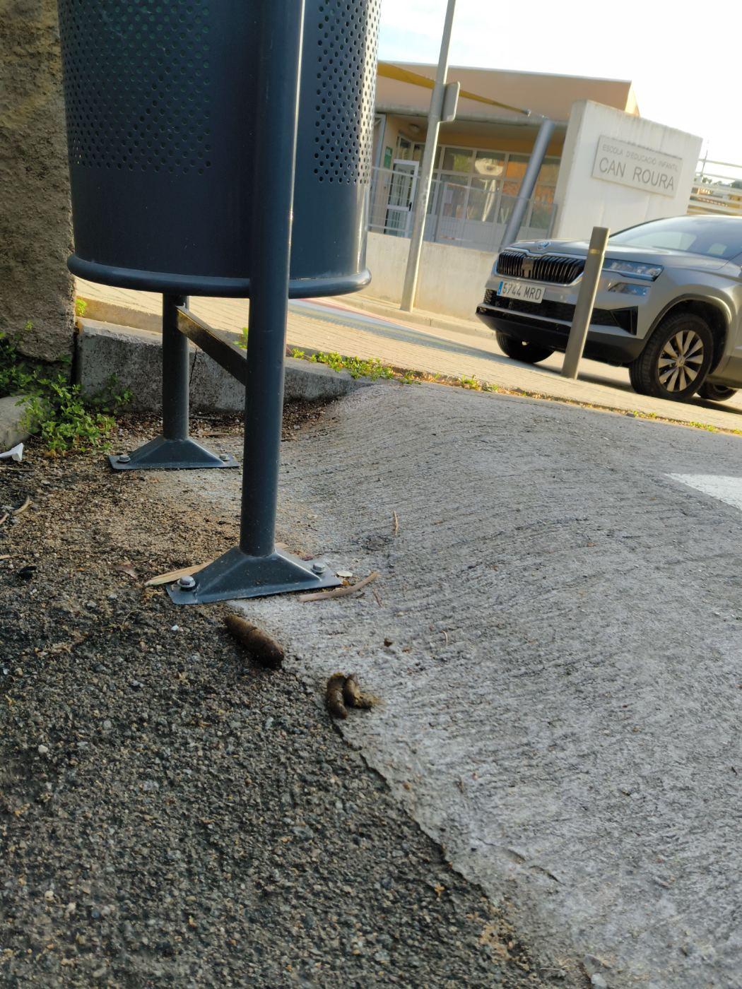 A la porta de l'escola bressol